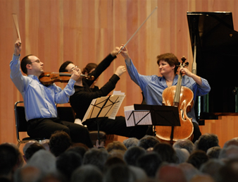 Rosen_Bowlin_Biss Musicians Perform at Marlboro