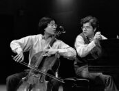 Emanuel Ax, Yo-Yo Ma, 1971. Photo by Dorothea von Haeften.