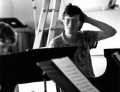 Peter Serkin, pianist. Photo by George Dimock.