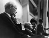 Rudolf Serkin, Pablo and Marta Casals. Photo by Woodrow Leung.