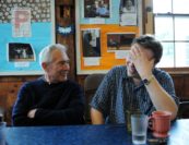 Arnold Steinhardt and Ignat Solzhenitsyn. Photo by Pete Checchia.