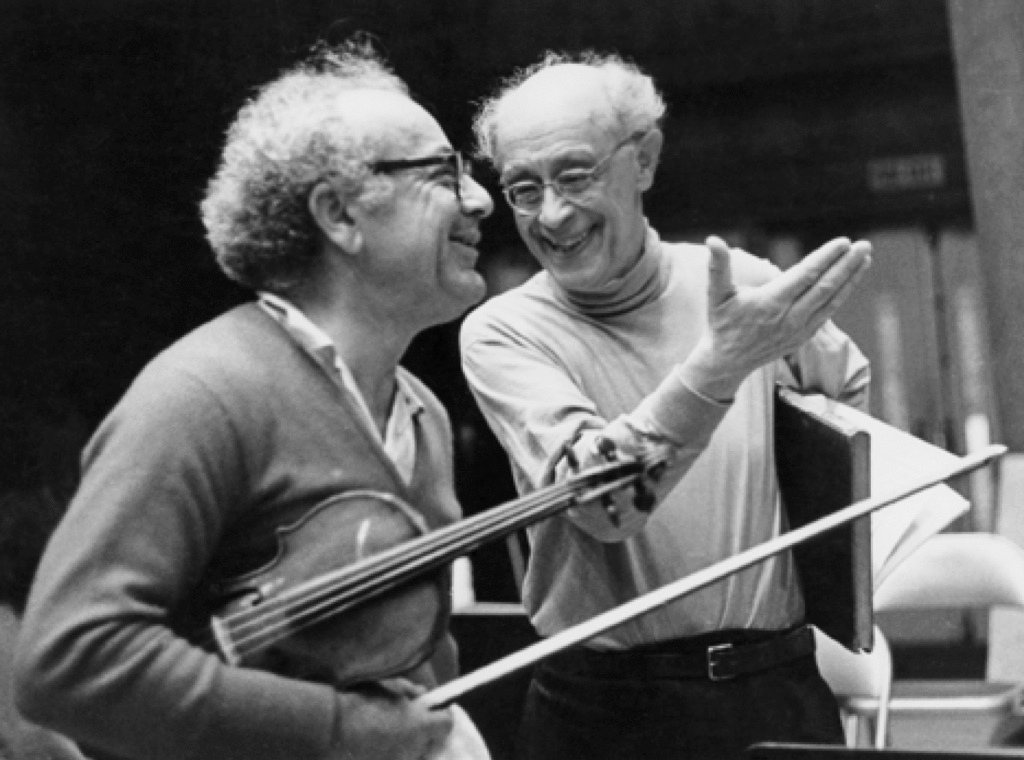 Alexander Schneider and Rudolf Serkin