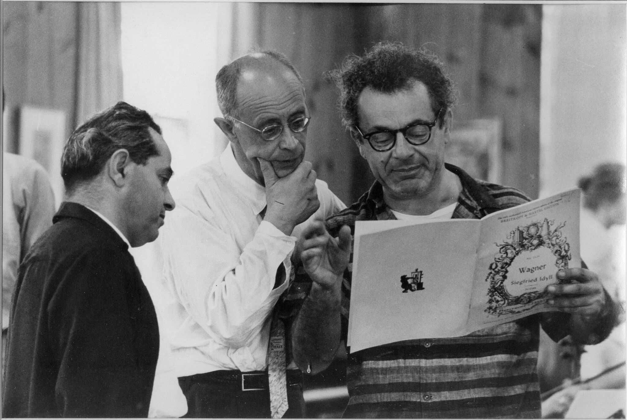 Felix Galimir, Rudolf Serkin, and Alexander Schneider | “There were all these great musicians at Marlboro who refused to be boxed. They refused categorization. Moyse was one of them, Mischa Schneider, Alexander Schneider, people who were great musical personalities, profound thinkers, profound performers, they extended over the boundaries of playing in an orchestra, playing chamber music, playing as a soloist, conducting. So many of them did so many different things. And so as a youngster going to a place like that, it made a huge impression on me. Suddenly I had the sense that I had discovered something about music and I had discovered something about myself.” -Arnold Steinhardt