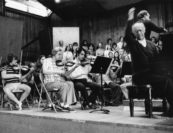 "The Choral Fantasy we can never forget. He owned that piece as far as I am concerned, and I think that almost anyone would agree." –Michael Tree || pictured: Rudolf Serkin performing with the Marlboro Festival Orchestra. Photo by John Spencer.