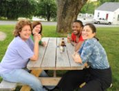 Marcy Rosen, Lydia Brown, Hassan Anderson, Kim Kashkashian. Photo by Pete Checchia.