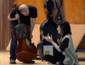 Peter Stumpf and Mitsuko Uchida. Photo by Pete Checchia.