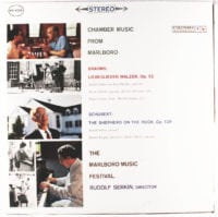 Chamber Music from Marlboro LP