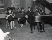 Performing with Peter Serkin in the late 1950s